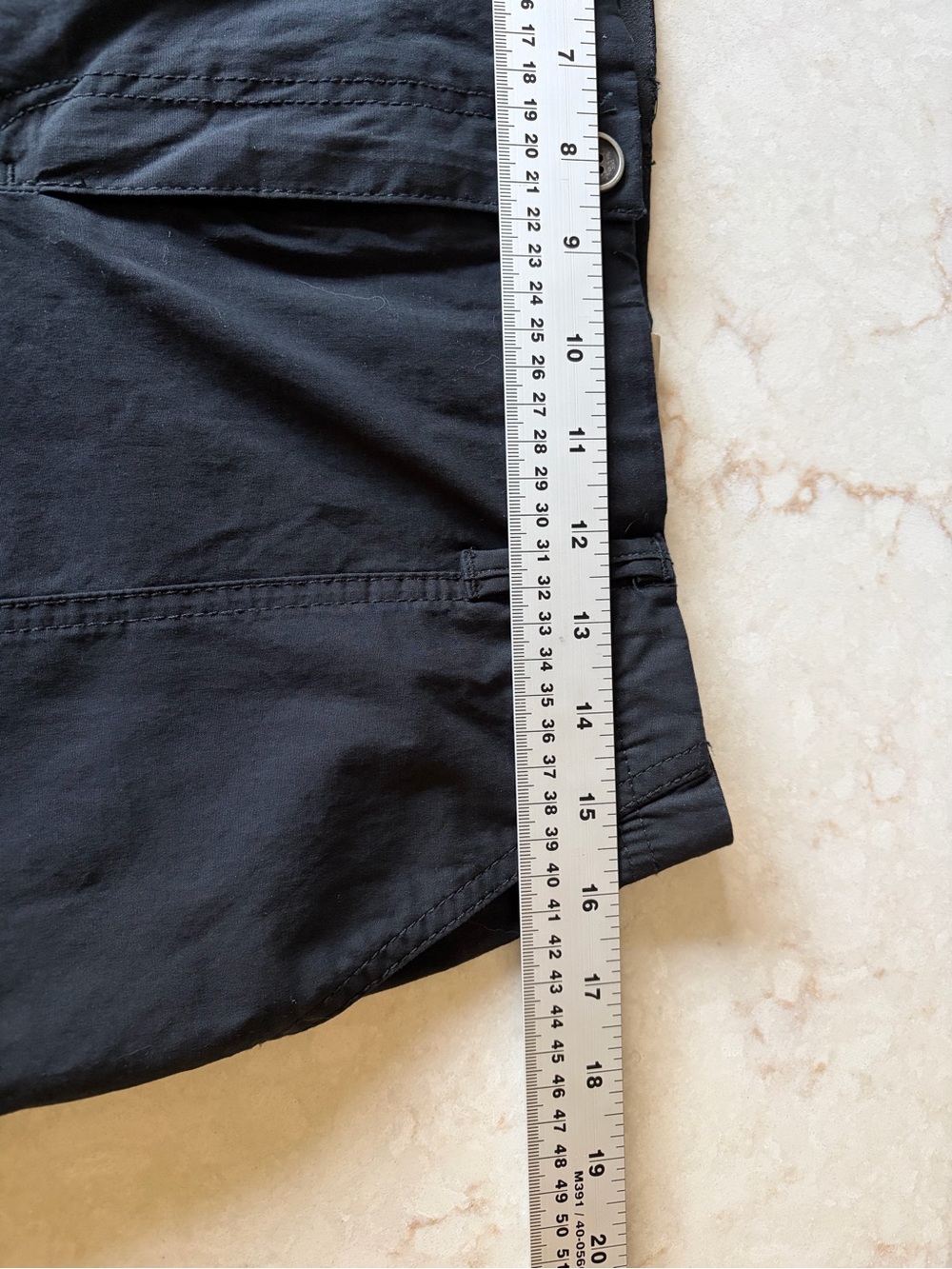 Chico shorts, cargo utility black stretch, NWT classic rise pockets Women’s SZ6 - Picture 10 of 13